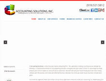 Tablet Screenshot of c-accountingsolutions.com